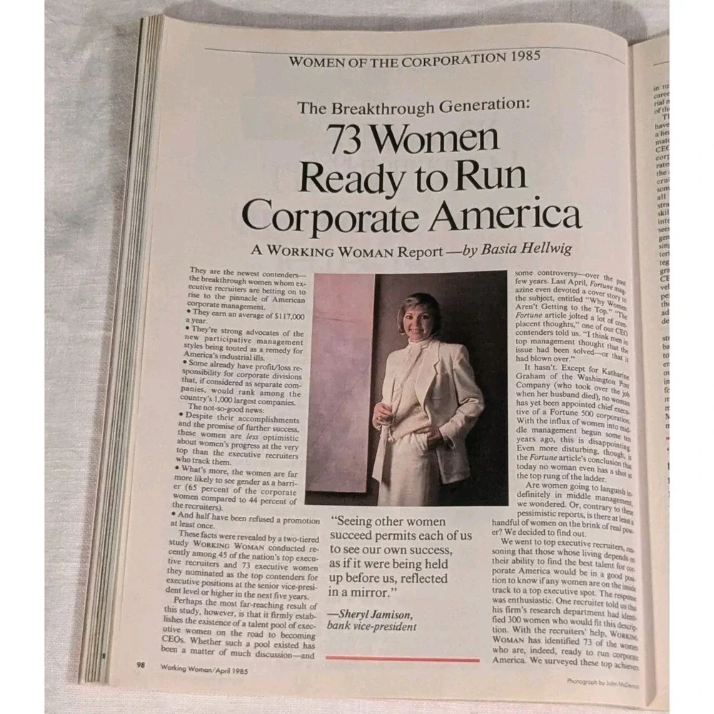 Working Woman vintage 80s